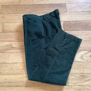 Vintage northern reflections green corduroy pants, size 8P, high waist